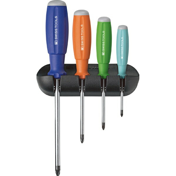 PB SWISS TOOLS（PBスイスツールズ） 8243RB レインボースイスグリップドライバー4本組 【新規登録用】 PB ドライバー 8243RB 9,895円