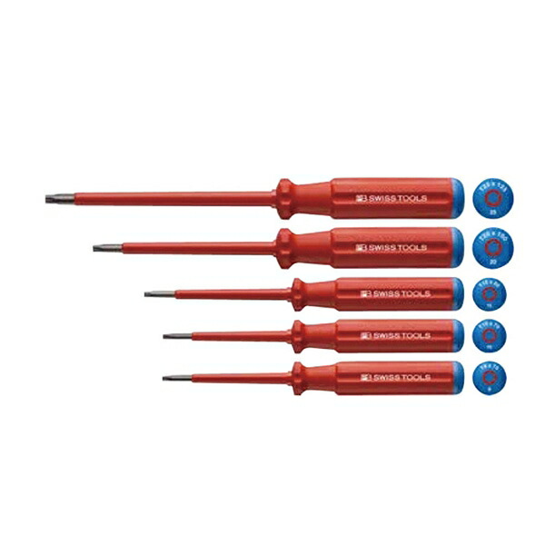 PB SWISS TOOLS(PBスイスツールズ) 5549 エレクトロ絶縁ドライバーセット 5549 絶縁ドライバー ドライバーセット ドライバー 5549 |RideOne(ライドワン)