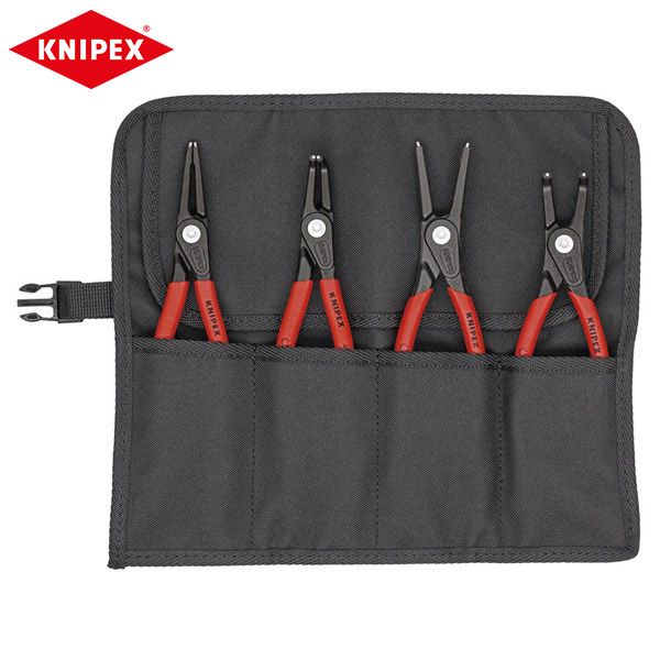 KNIPEX(クニペックス) 001957V01 精密スナップリングプライヤーセット(4本組) 001957V01 クニペックス プライヤー 001957V01 |RideOne(ライドワン)