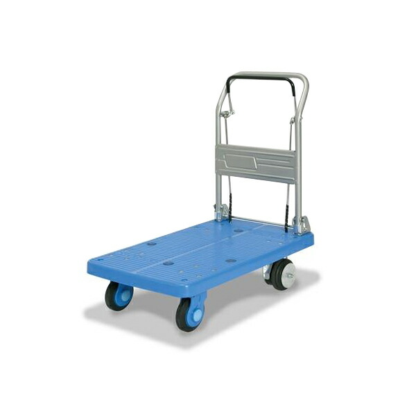 【メーカー直送】カナツー ドラムブレーキ付台車250kg積載折り畳み PLA250-DX-DB