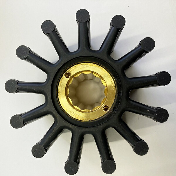 <工進認定店>【メーカー直送】工進(KOSHIN) 海水用単体ポンプ ラバレックスポンプMF用 インペラー (13枚羽根) MF-80SR モーター 海水 排水 MF-80SR |RideOne(ライドワン)