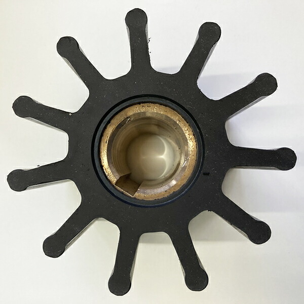 ＜工進認定店＞工進（KOSHIN） 海水用単体ポンプ ラバレックスポンプ用 インペラー （6枚羽根） MFL-65KR モーター 海水 排水 MFL-65KR ｜RideOne（ライドワン） 26,729円