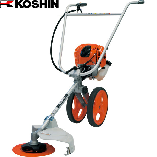 ＜工進認定店＞【メーカー直送】工進（KOSHIN） キャリー式エンジン草刈機 4サイクルエンジン EBC-35C