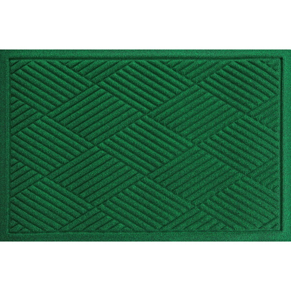 クリーンテックス・ジャパン 玄関マット 屋内 屋外 ウォーターホースII（ダイヤモンド） グリーン 88&times;146cm BZ00017 業務用 マット エントランス 玄関 滑り止め ｜RideOne（ライドワン）