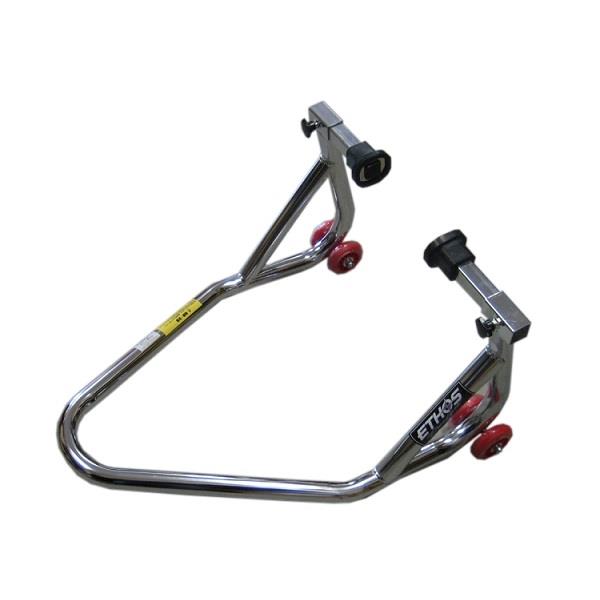 エトスデザイン ダブルキャスタースタンド（Tタイプ） クロームメッキ R77006T