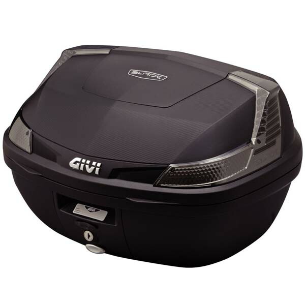 GIVI(ジビ) B47NTMLD モノロックケース 未塗装ブラック TECHスモークレ 76885 トップケース 76885 バイク ヘルメット 収納|RideOne(ライドワン)