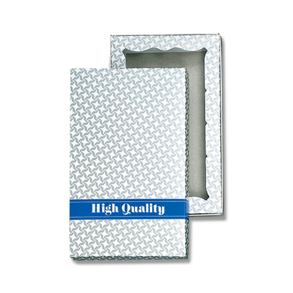 HEIKO（ヘイコー） 洋品箱 H-3 タオル3本用 チドリ銀 50枚入り 006805400 6805400 洋品箱 H-3 タオル3本用