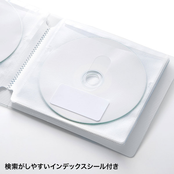 新色 サンワサプライ:DVD CDファイルケース 12枚収納 クリア FCD-FL12CL qdtek.vn