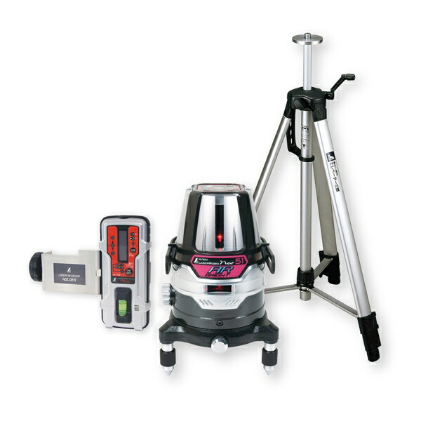 シンワ測定:レーザーロボ Neo 51AR BRIGHT 受光器・三脚セット 78244 測る 計測 新潟 ペンギン
