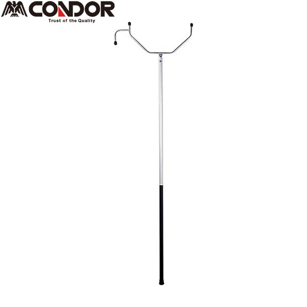 【法人限定】【メーカー直送】CONDOR（コンドル） 刺股 B （さすまた 防犯 足掛け付） SD490-000U-MB sogyo2024 不審者を取り押さえる防犯アイテム 最強 最強 学校 施設