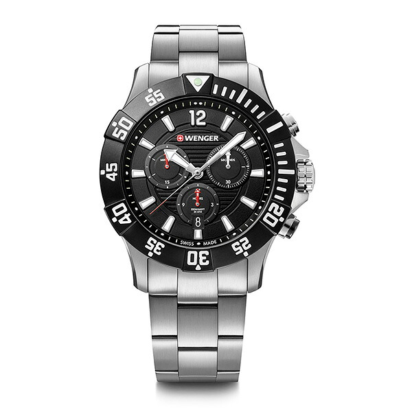WENGER（ウェンガー） Wenger SC SS bracelet BK#01.0643.117 #01.0643.117