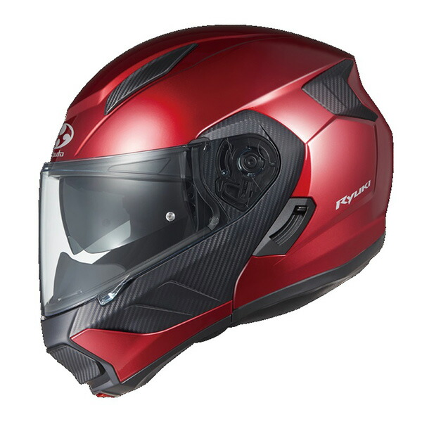OGK KABUTO（オージーケーカブト） RYUKI シャイニーレッド L 2076303｜RideOne（ライドワン）