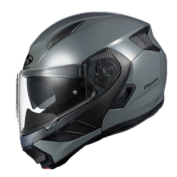 OGK KABUTO(オージーケーカブト) RYUKI ミディアムグレー L 2076305|RideOne(ライドワン)