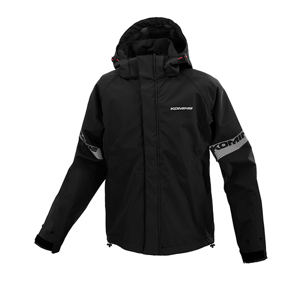KOMINE（コミネ） RK-549 ブレスター3レイヤーレインジャケット Black M 03-549-BK-M
