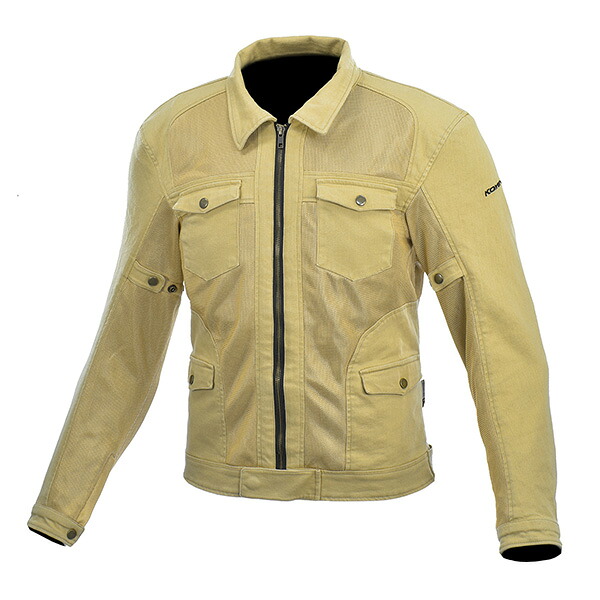 KOMINE（コミネ） JK-161 フィールドメッシュジャケット Beige M 07-161-BE-M