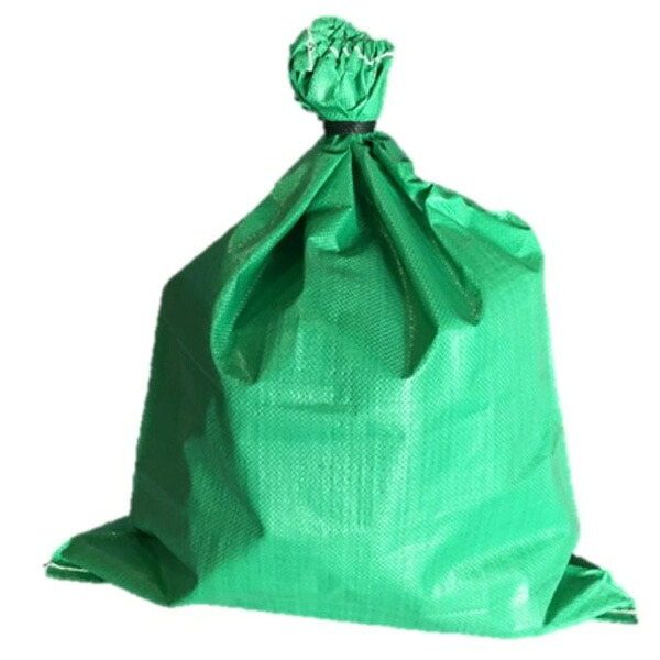 三愛(SAN-AI) 400枚入り PP強力土のう袋 緑色 480×620 22DNO00CS4862GN 48cm×62cm カラー土のう カラー強力土のう袋 緑色 グリーン green 強力 土のう 使い分け 重量物 PP製 |RideOne(ライドワン)
