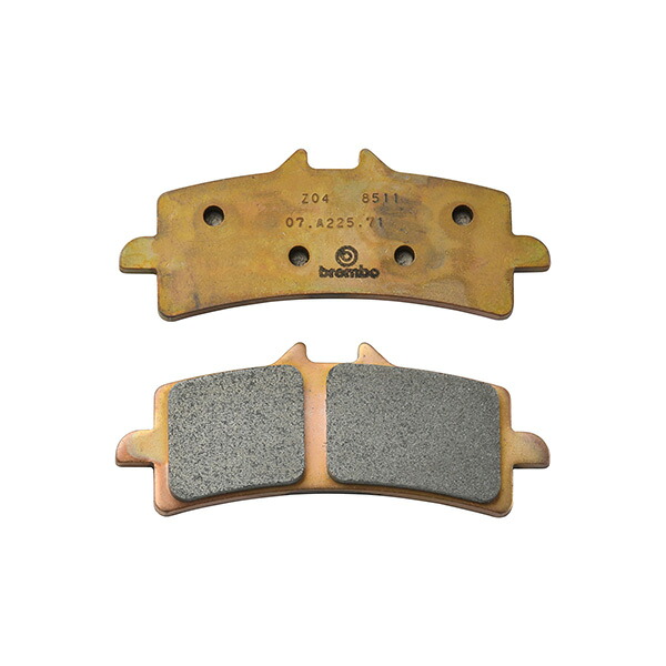 レーシング ブレーキパッド シンタード Z04 純正キャリパー用（STYLMA/M50） GP4MS/GP4RX/484/M-4 SUZUKI/DUCATI 1098/1198/1199 4POT 107.A486.39