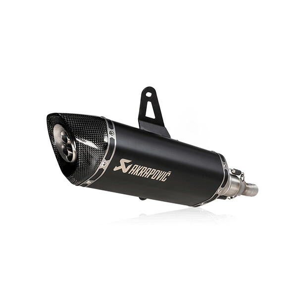 アクラポビッチ AKRAPOVIC スリップオンライン チタン ブラック EC ITALJET Dragster125/200 21-23 S-IT125SO1-HRTBL