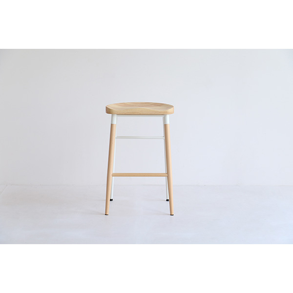 【地域制限有】【メーカー直送】市場 NovodiA Bar Stool ホワイト ESC-3307WH