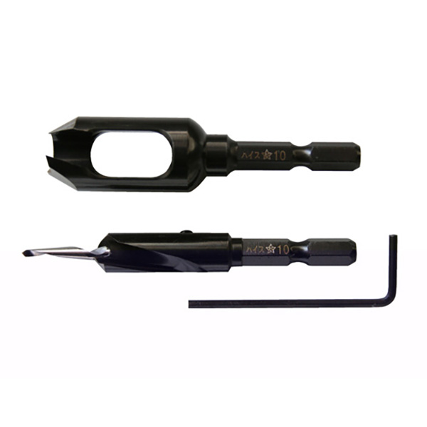 STAR-M（スターエム） ハイス皿取and埋木セット 3.5X10mmX10mm 4962660403514 先端工具 木工アクセサリ