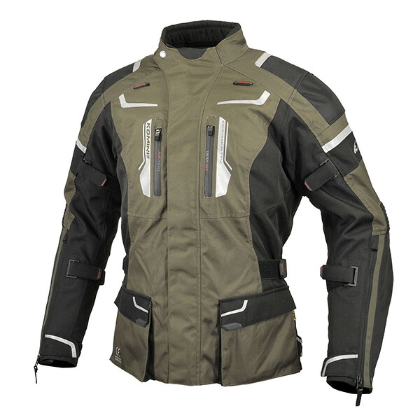 KOMINE（コミネ） JK-597 フルイヤージャケット Olive/Black S 07-597-OL/BK-S