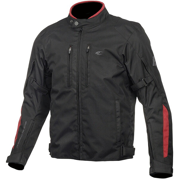 KOMINE（コミネ） JK-603 プロテクトショートウインタージャケット Black/Red L 07-603-BK/RE-L
