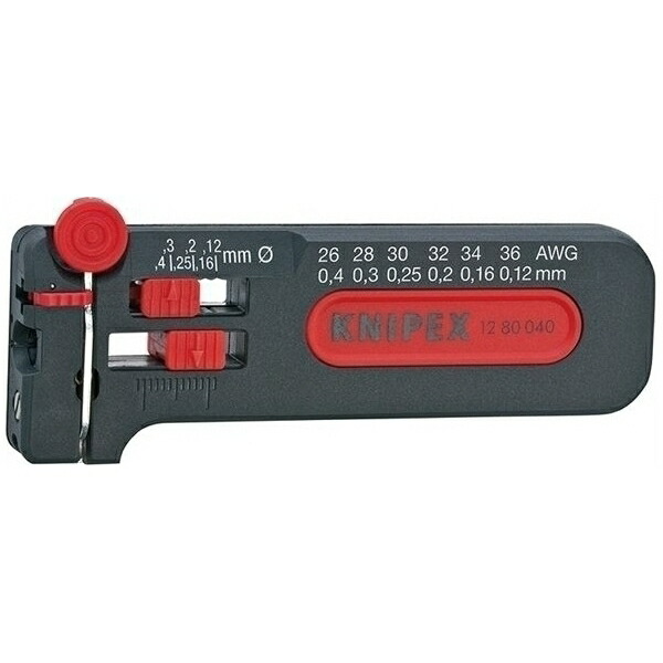 KNIPEX（クニペックス） 1280-100 ミニストリッパー （SB） 1280-100 ｜RideOne（ライドワン）