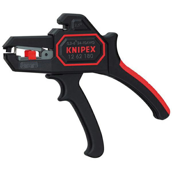 KNIPEX（クニペックス） 1262-180 自動ワイヤーストリッパー 0.2-6.0 （SB） 1262-180