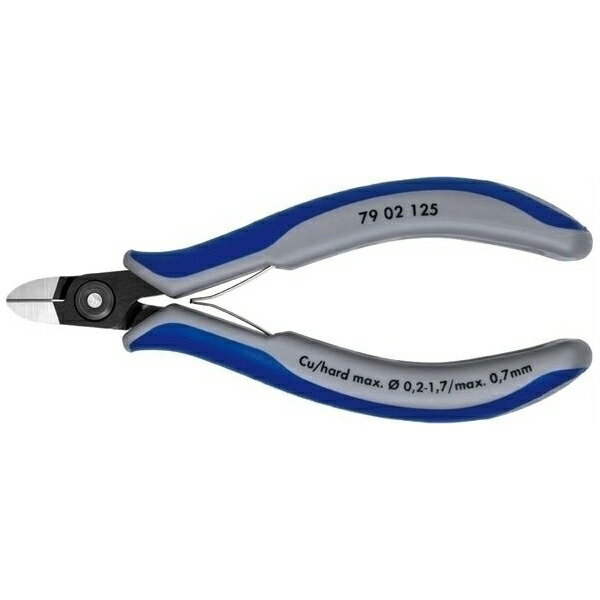 KNIPEX（クニペックス） 7902-125 エレクトロニクスニッパー （SB） 7902-125