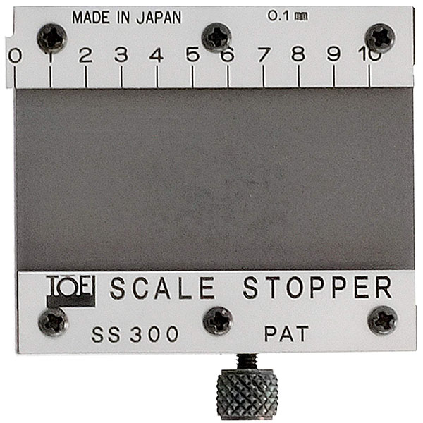 東栄工業 スケールストッパー (本体のみ) SS300B スケール バーニア SS300B