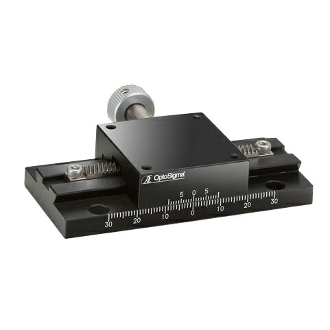 シグマ光機 X軸アルミラックピニオンステージ TARA-4025 手動ステージ アリ式 TARA-4025