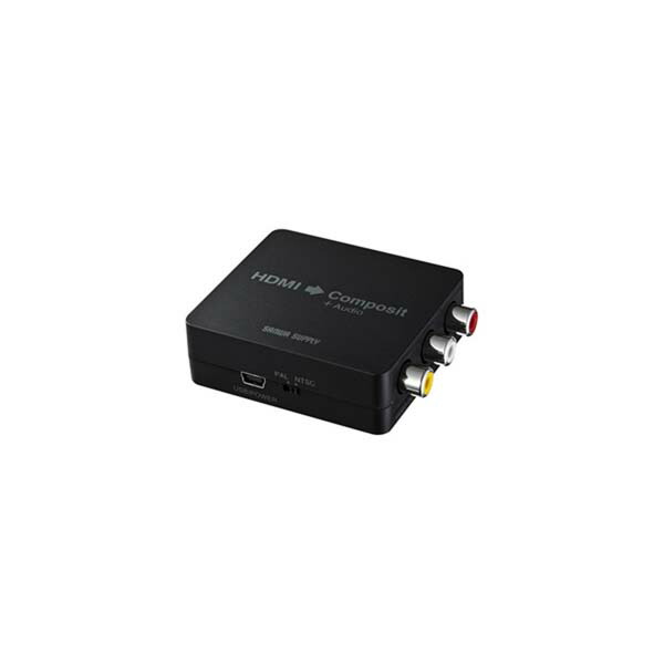 サンワサプライ HDMI信号コンポジット変換コンバーター VGA-CVHD3 HDMI 信号 コンポジット 変換コンバーター VGA-CVHD3 |RideOne(ライドワン)