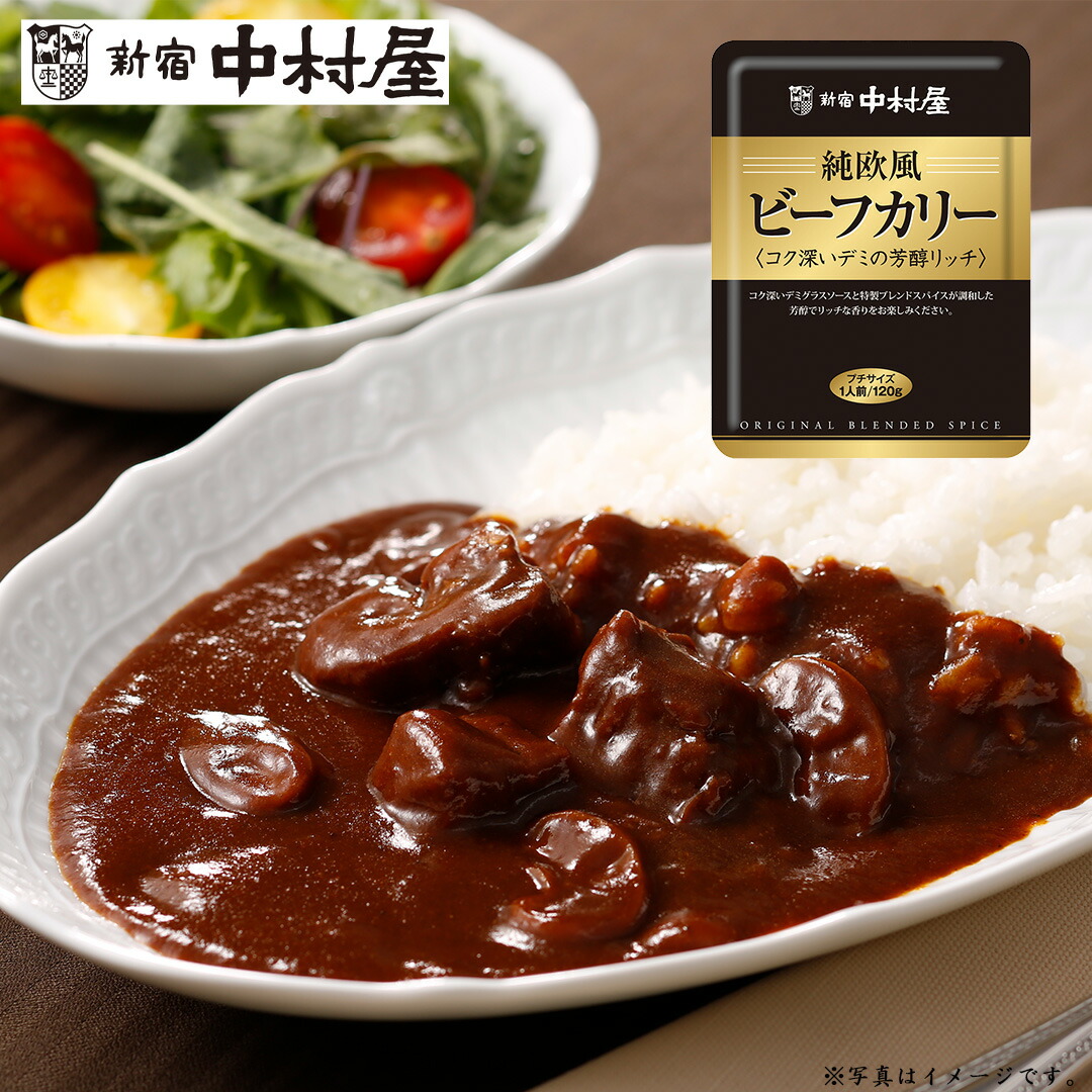 送料無料】 中村屋 ビーフハヤシ&チキンカリー（各20袋づつ
