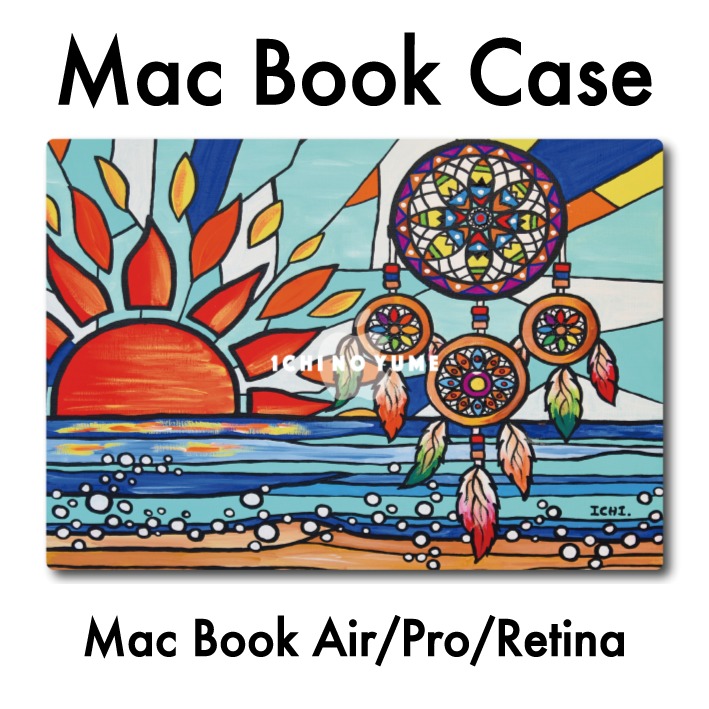 MacBook Air 入れもの MacBook 押しかぶせる Pro Air Retina 捉え所の無い入れもの ハワイアン 黄金州 西海岸 派手 今めかしい 一般受け アロハ アロハ州 サー毛皮 サーフ 海 砂浜 インドソケイ hawaii aloha surf beach 【Catch Your Dream】