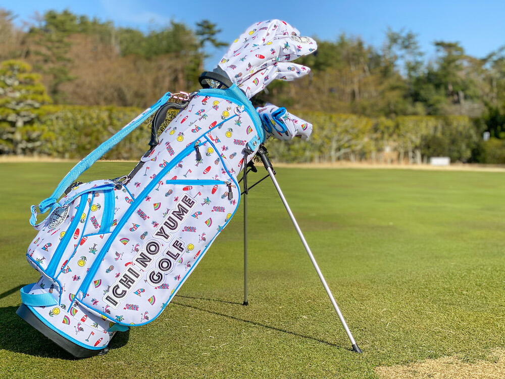 キャディバッグ スタンド ゴルフ スタンドキャディバッグ 軽量 Ichinoyume イチノユメ ハワイ おしゃれ かわいい Kanal9tv Com