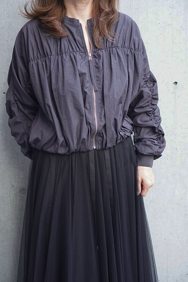 dignite collier ディニテコリエ シャーリング ブルゾン レディースブルゾン 春秋 全2色 80256042｜ICHITA1904店