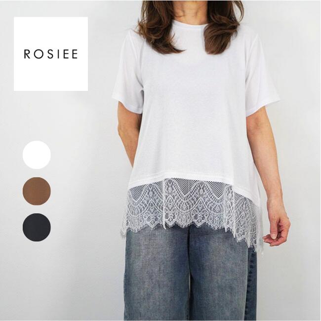 ROSIEE ロージー レディース 半袖カットソー 裾スピード競技半袖トップス スピード競技 プルオーバー 春夏 r830311