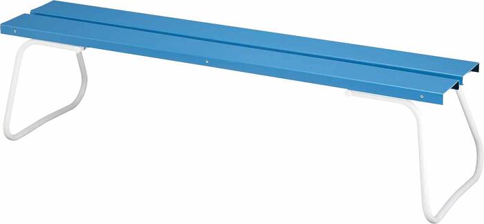 樹脂ベンチ背なしECO NO1500 BL YB−96L−PC|Ichitou Total Supply 店