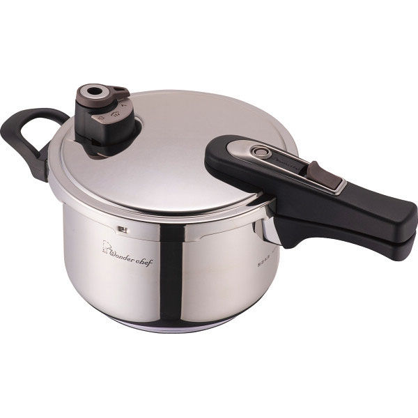 ワンダーシェフ YCSA40F フルーム4L キッチン用品・食器・調理器具-鍋・フライパン-圧力鍋