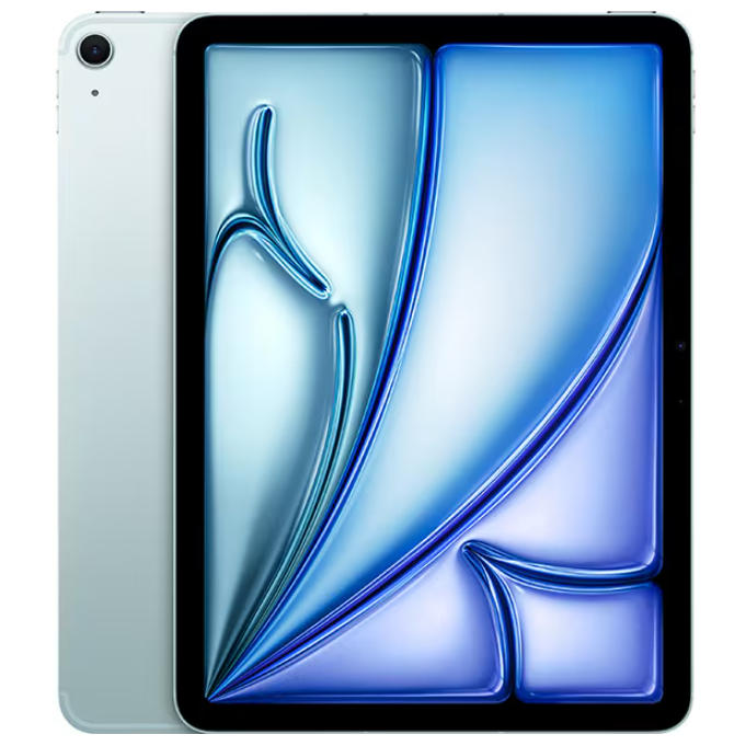 [新品]iPad Air 11in Wi-Fi+Cellular 128GB M3 2025年春ひな形 MCFW4J/A SIM無償性 [青碧]