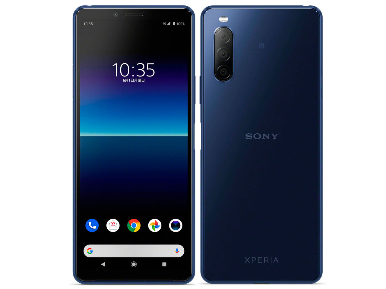 新品 」 SIMフリー Xperia 10 II [ ブルー ] A001SO 判定〇 SONY