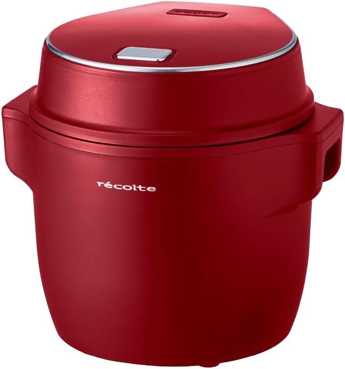 レコルト コンパクト ライスクッカー RCR-1 recolte Compact Rice Cooker (レッド)
