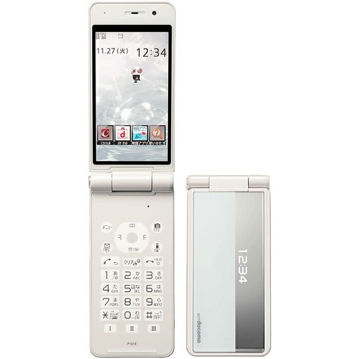 ドコモ P-01H ホワイト 新品未使用 9台セット 利用制限◯ ムスビー｜未使用品 docomo P-01H ホワイト ドコモ【P-01H NTT