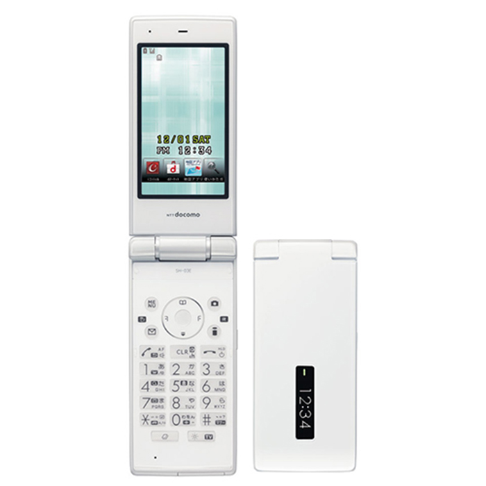 楽天市場】docomo STYLE series P-07B 中古 白ロム 携帯電話 