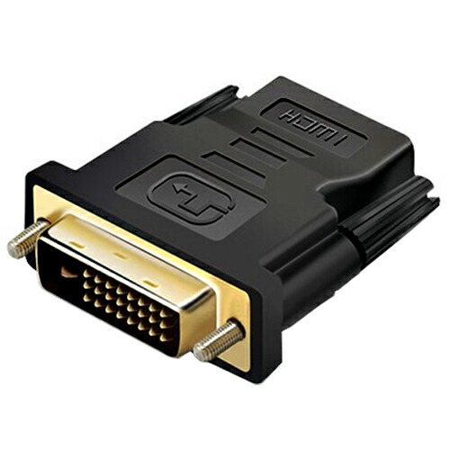 楽天市場】HDMI - DVI 変換アダプタHDMI(Aタイプ)(オス) ←→ DVI-I(24+5ピン)(メス)ICONSHOP  IC-DVFHMどちらの方向からも対応(双方向伝送)1080P対応 金メッキメール便対応 : アイコンSHOP 楽天市場店