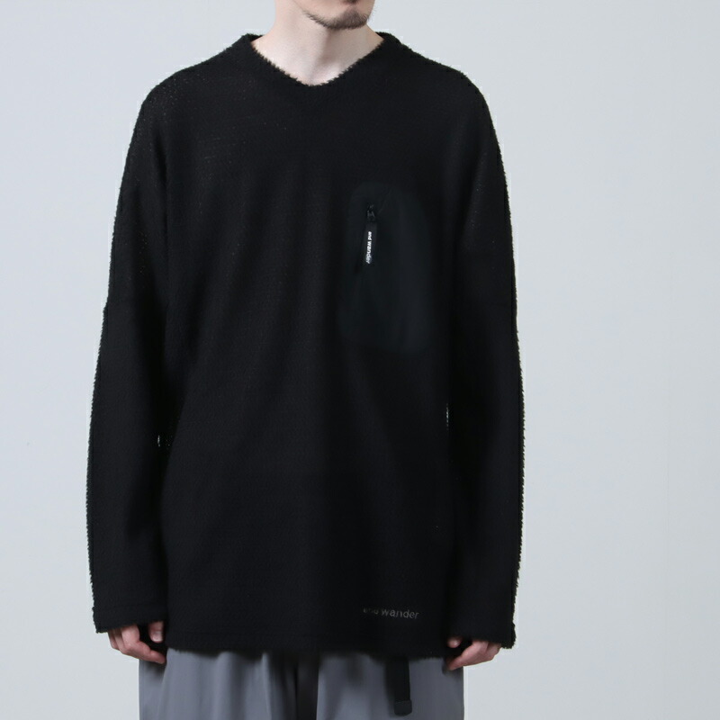 【30% OFF】 and wander アンドワンダー alpha direct pullover アルファダイレクトプルオーバー