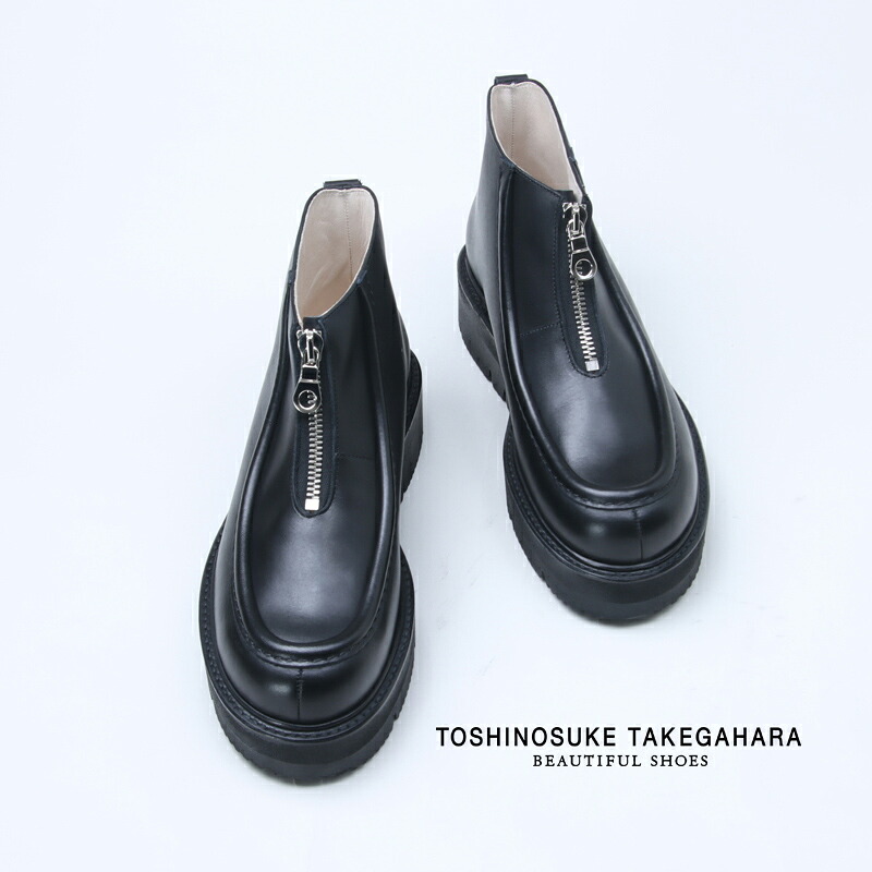 【20% OFF】 BEAUTIFUL SHOES ビューティフルシューズ FRONT-ZIP MOCCASIN フロントジップ モカシン｜ICORA（イコラ）