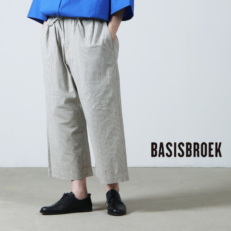 【30% OFF】 BASISBROEK バージズブルック NUXE ワイドイージーパンツ｜ICORA（イコラ）