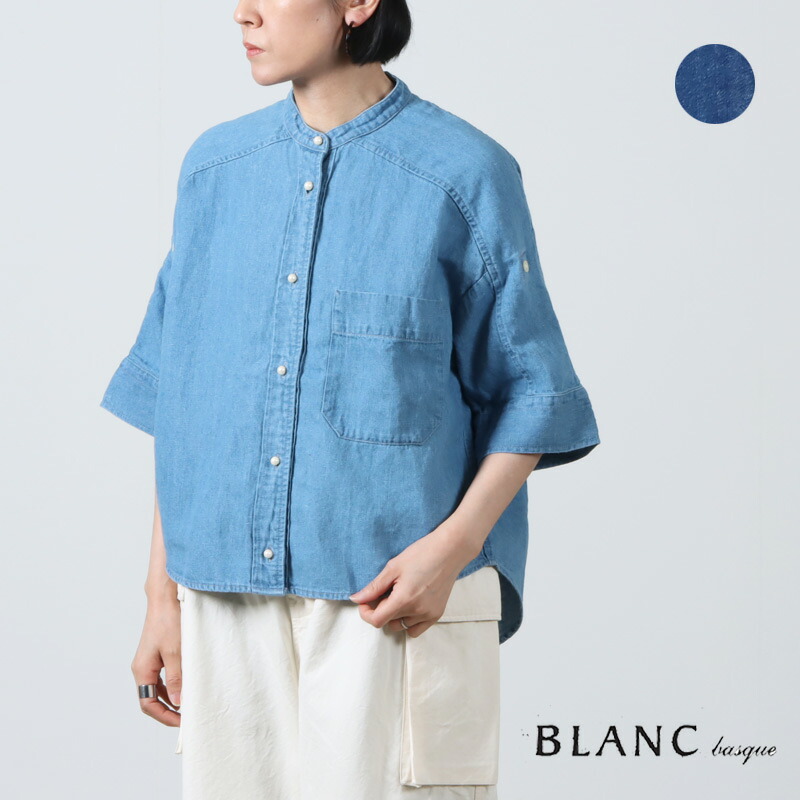 楽天市場】BLANC basque / ブランバスク パールボタンデニム