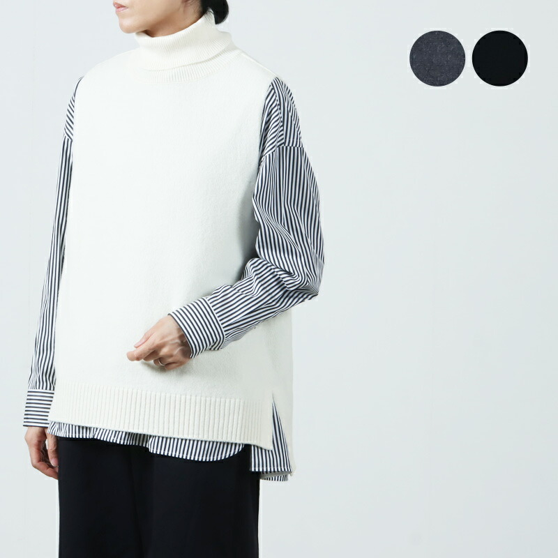 【20% OFF】 Commencement コメンスメント Turtle knit vest タートルネックより良い